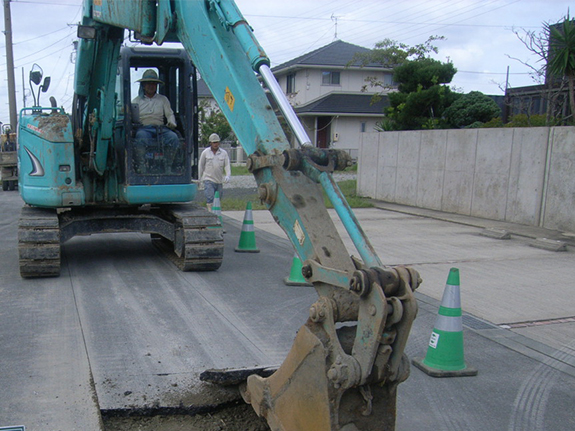 写真：下水道工事のイメージ