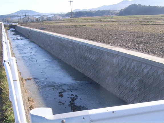 写真：河川工事のイメージ