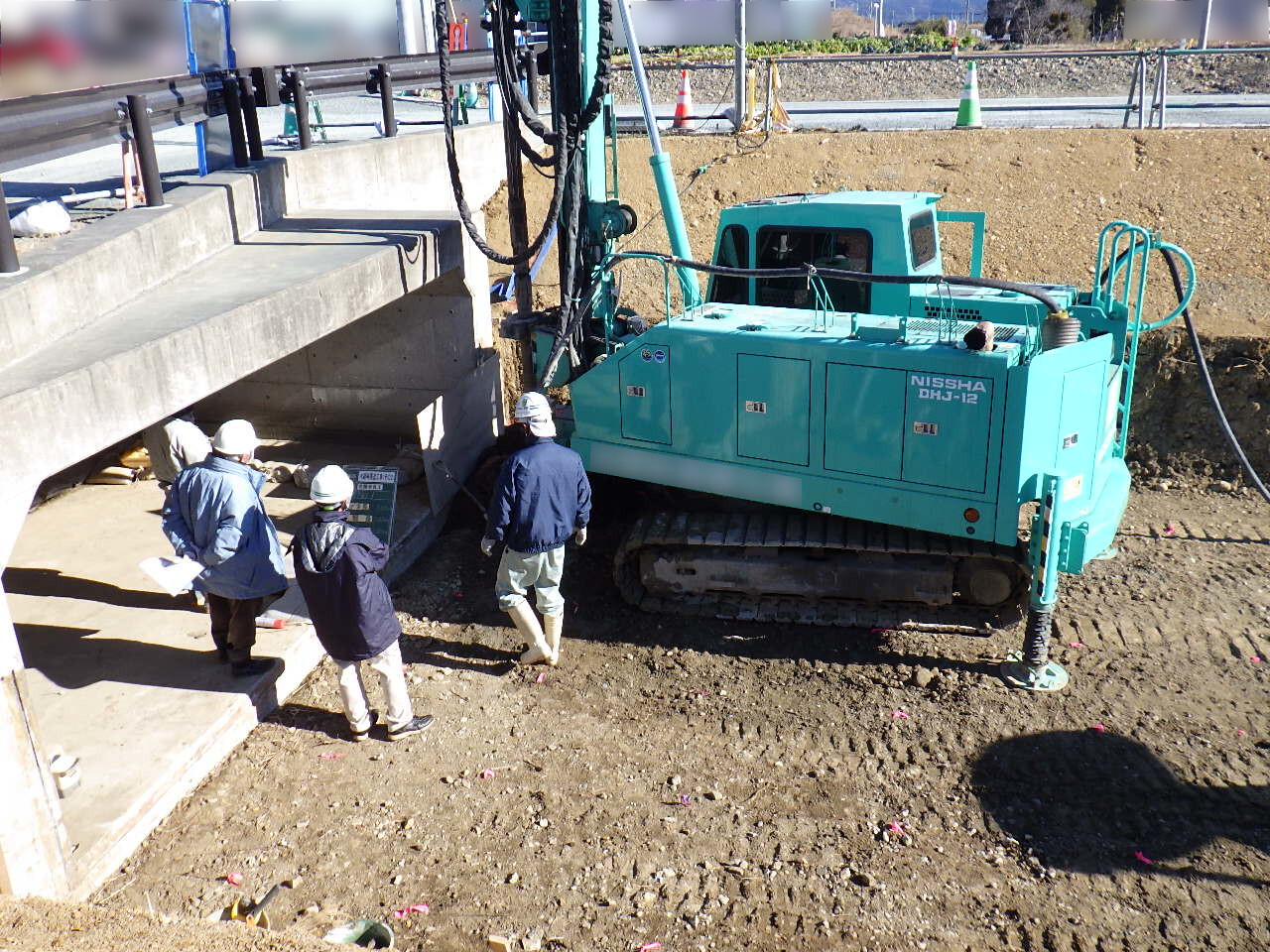 写真：路面排水工事1のイメージ